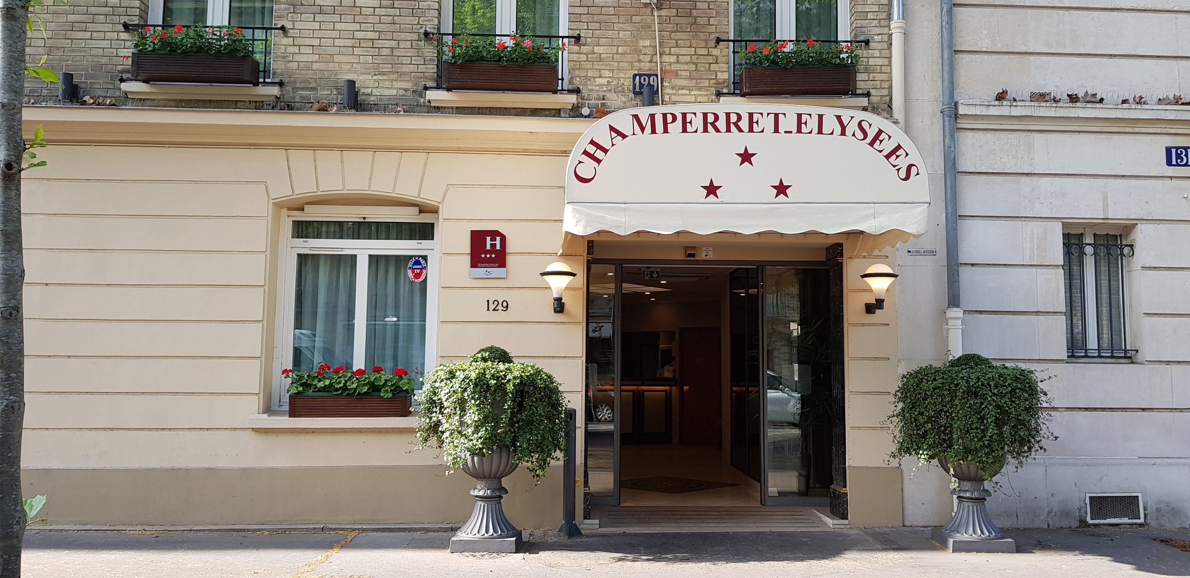 Hotel Champerret Elysees Paris Exterior photo