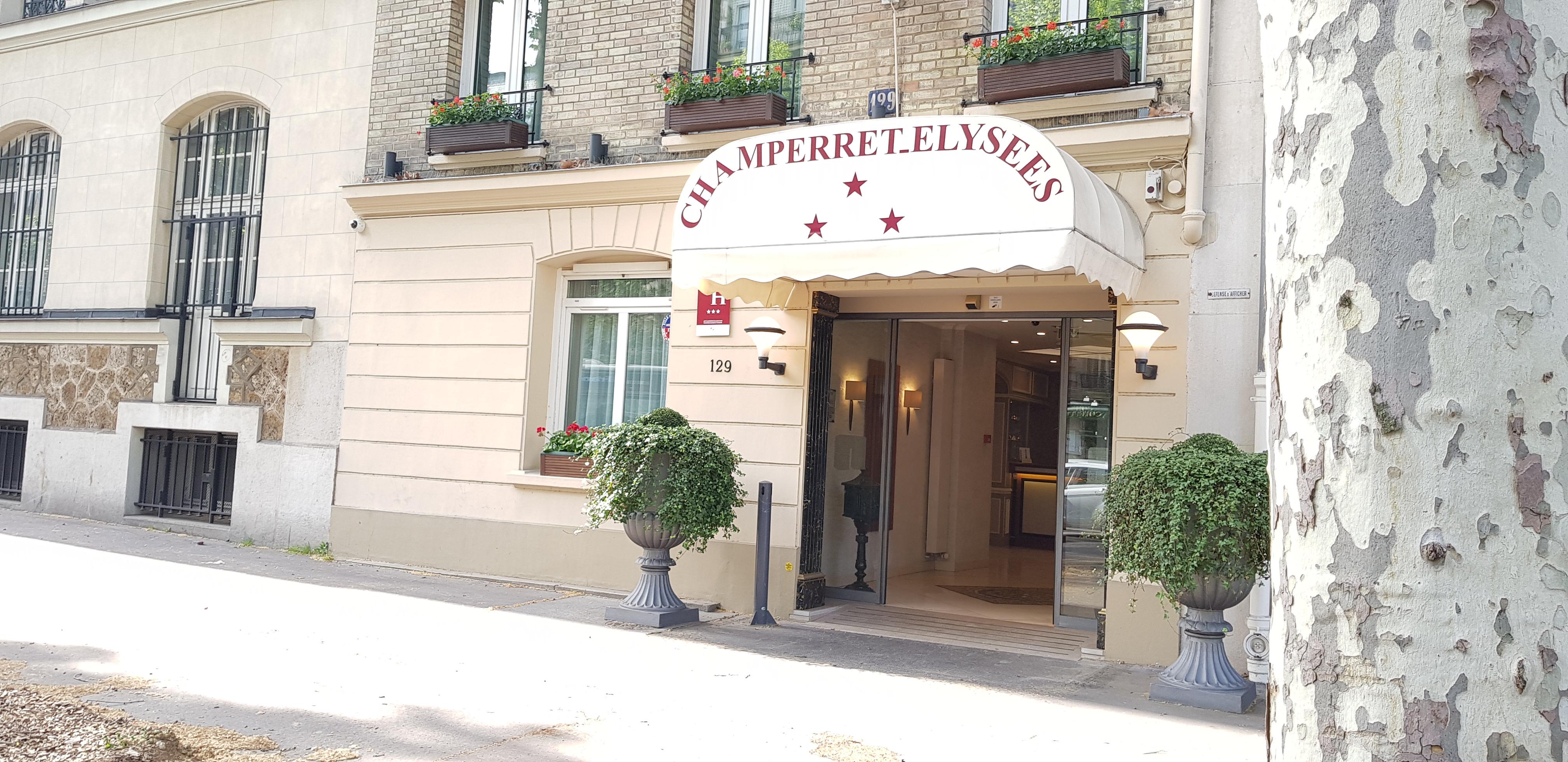 Hotel Champerret Elysees Paris Exterior photo