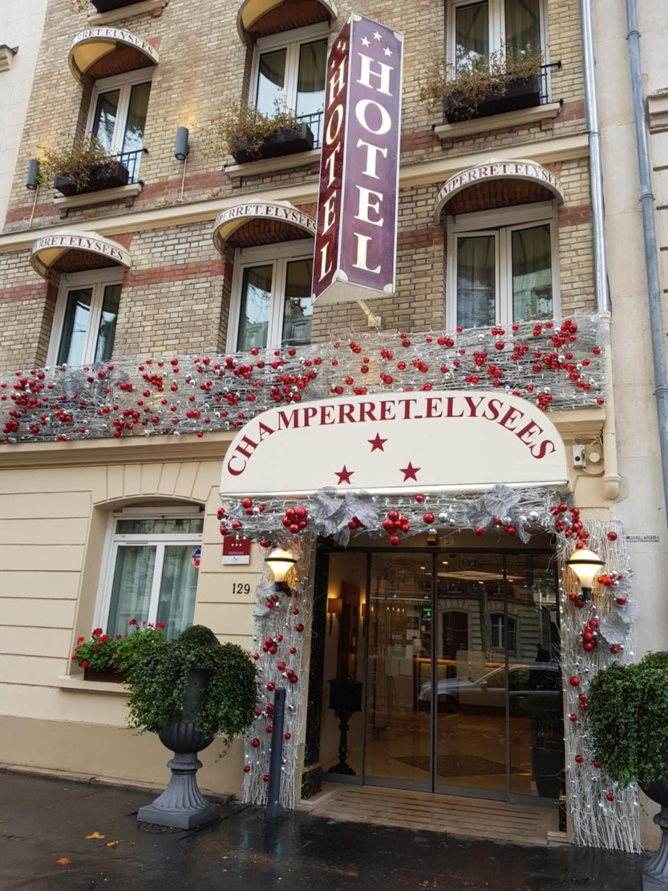 Hotel Champerret Elysees Paris Exterior photo