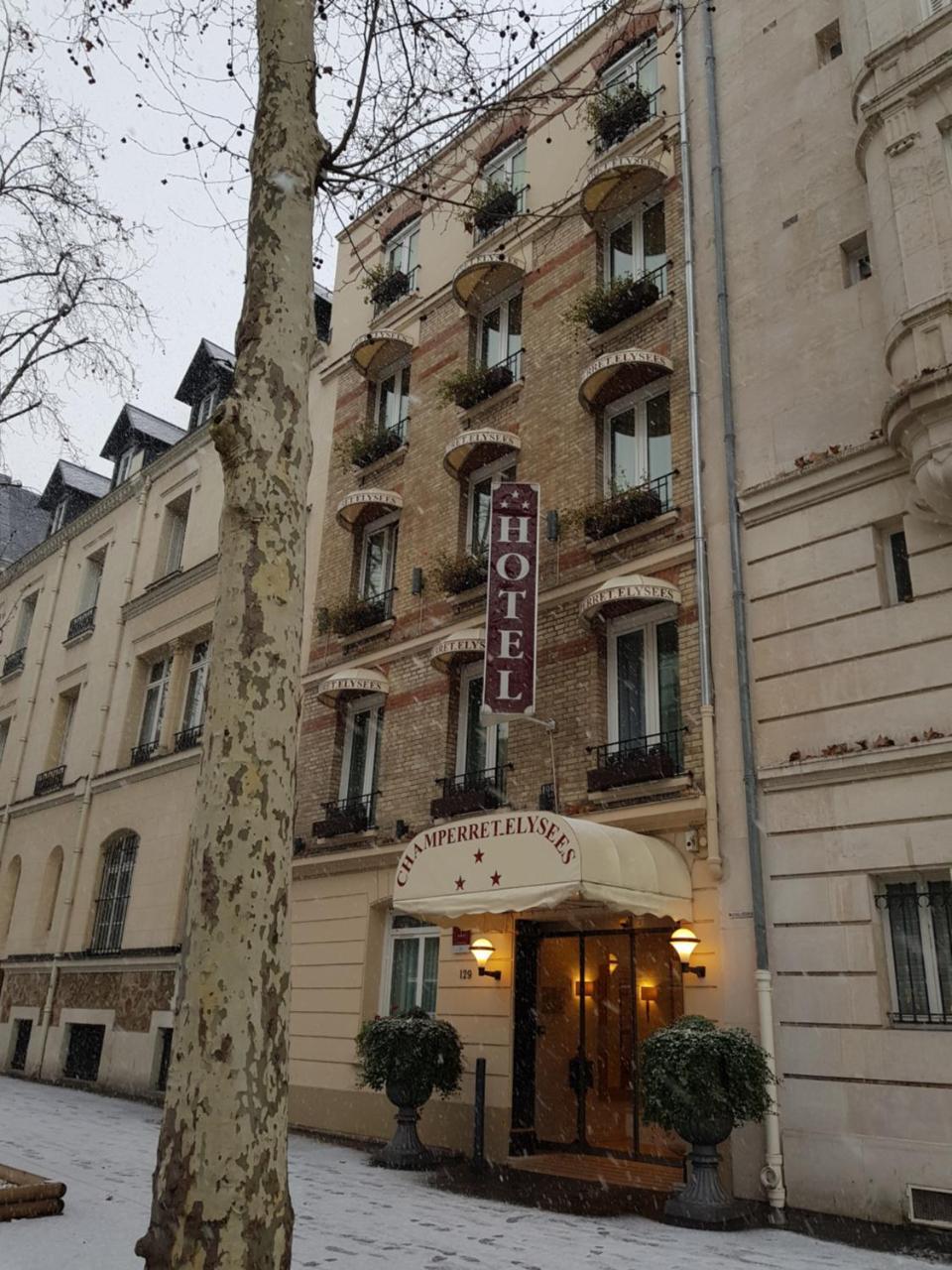 Hotel Champerret Elysees Paris Exterior photo