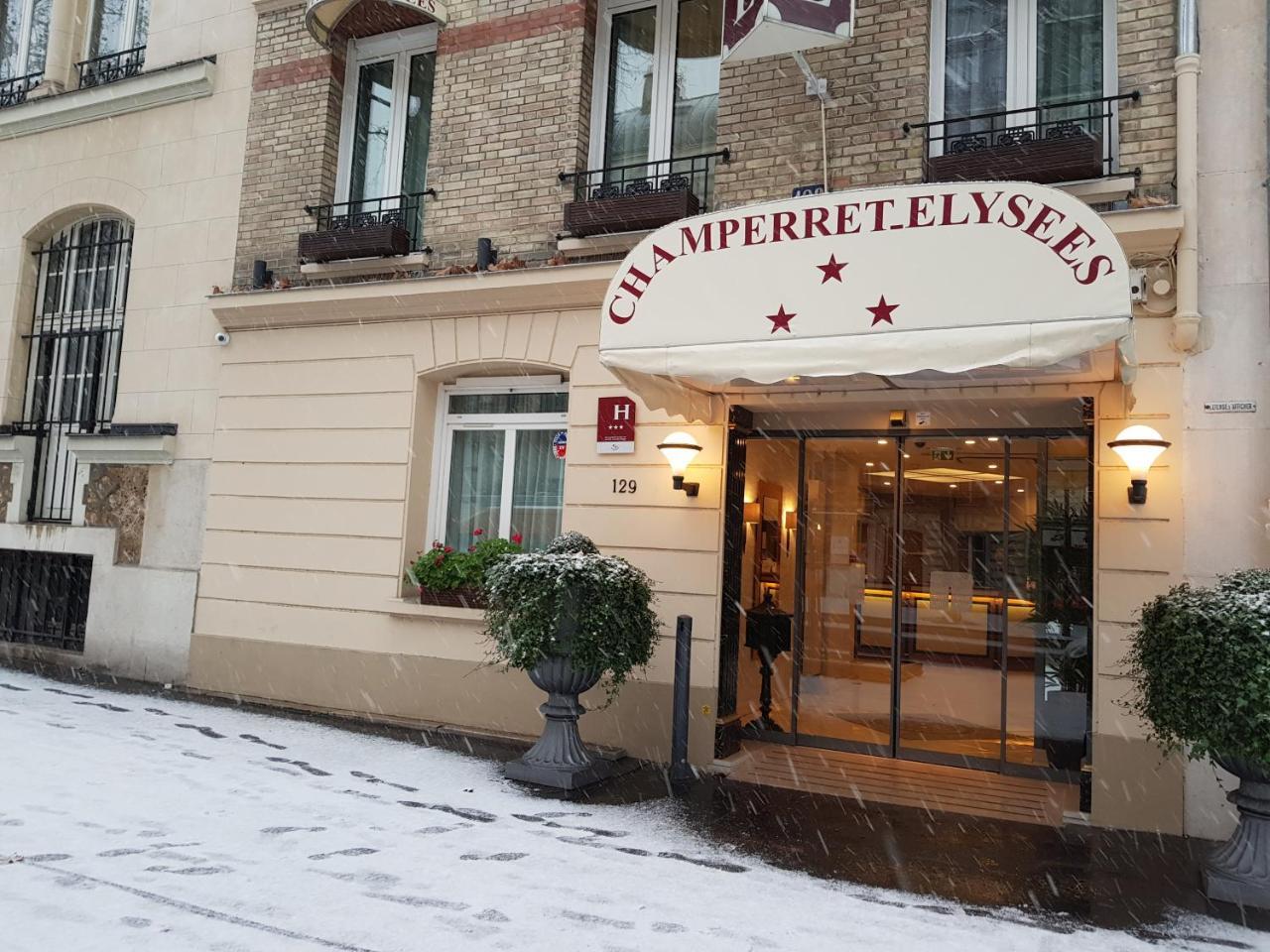 Hotel Champerret Elysees Paris Exterior photo